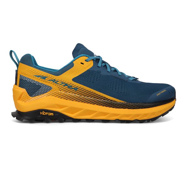 Chaussures De Trail Altra Olympus 4 Homme, Bleu | France-7642